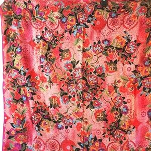 Charmeuse colorful scarf